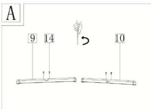 OCEANIC OCEAVP40B22 - Etapes d'assemblage - 1