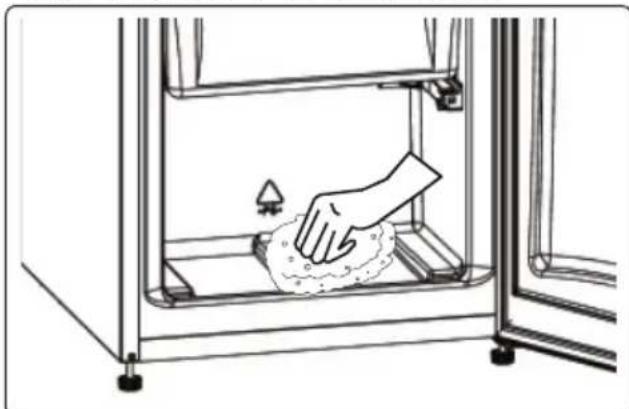 OCEANIC OCEARTT121W - Proceso de descogelación del congelador - 1
