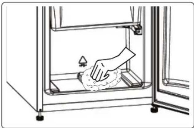OCEANIC OCEARTT121W - Freezer defrosting process - 1