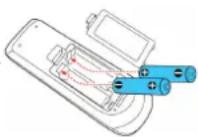 LTC PAA80BT - INSTALLERA BATTERIERNA I FJÄRRKONTROLLEN - 2