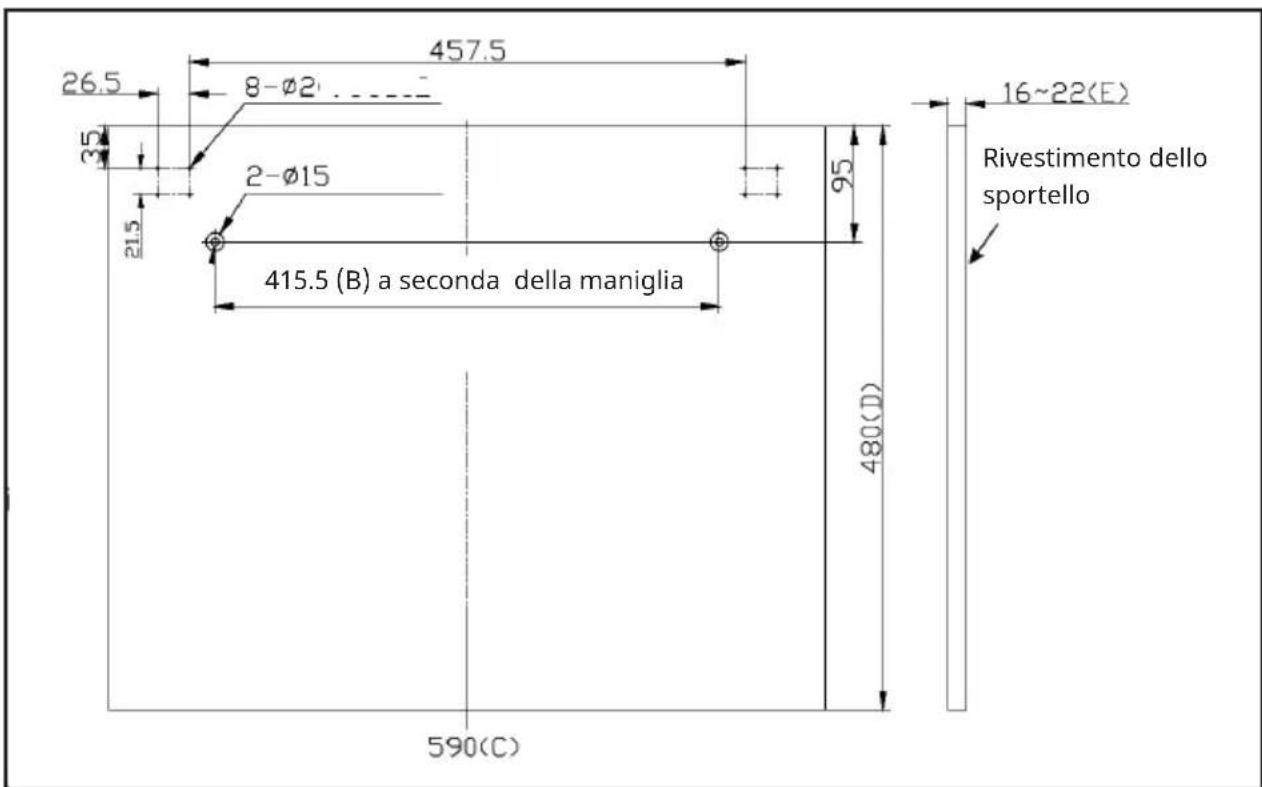 Klarstein Havasia UV 6 - Rivestimento dello sportello - 1