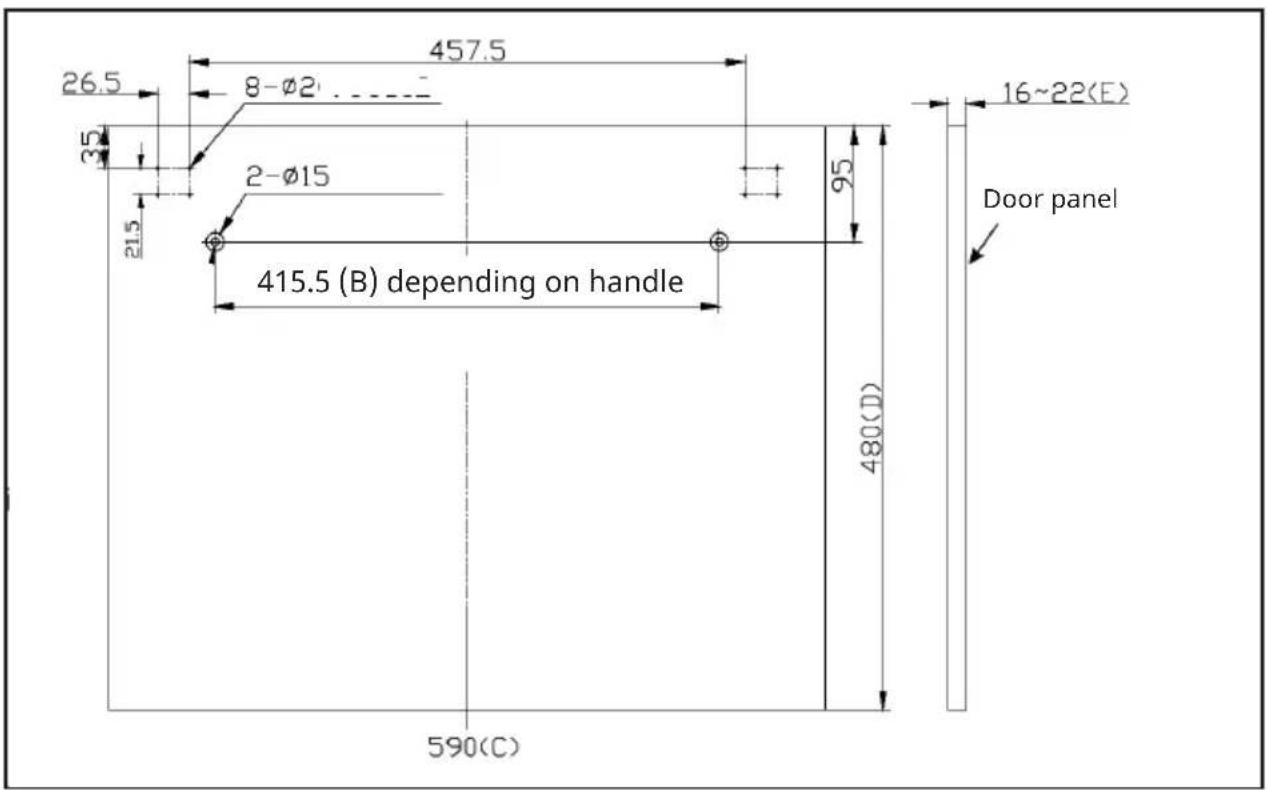 Klarstein Havasia UV 6 - Door panel - 1