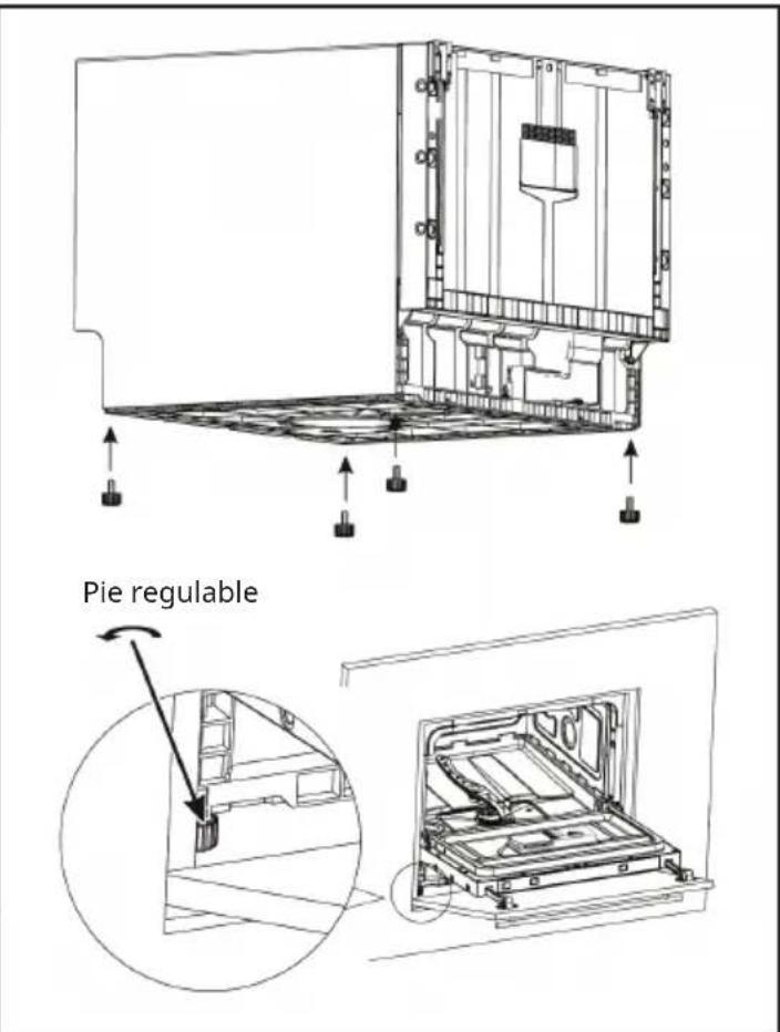 Klarstein Havasia UV 6 - Colocacion del embellecedor de la puerta (si es Neededo) - 2