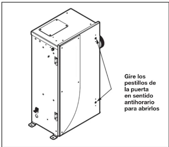 Jandy JAOPX200 - Apertura de la puerta - 1