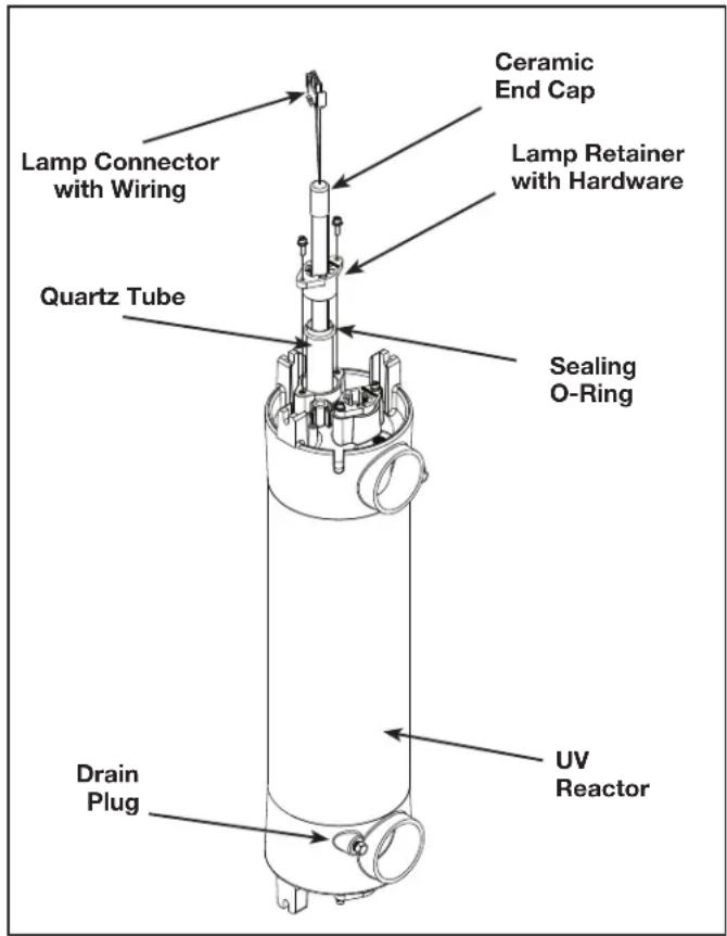 Jandy JAOPX200 - Quartz Tube Removal and Cleaning (Every Six Months) - 1