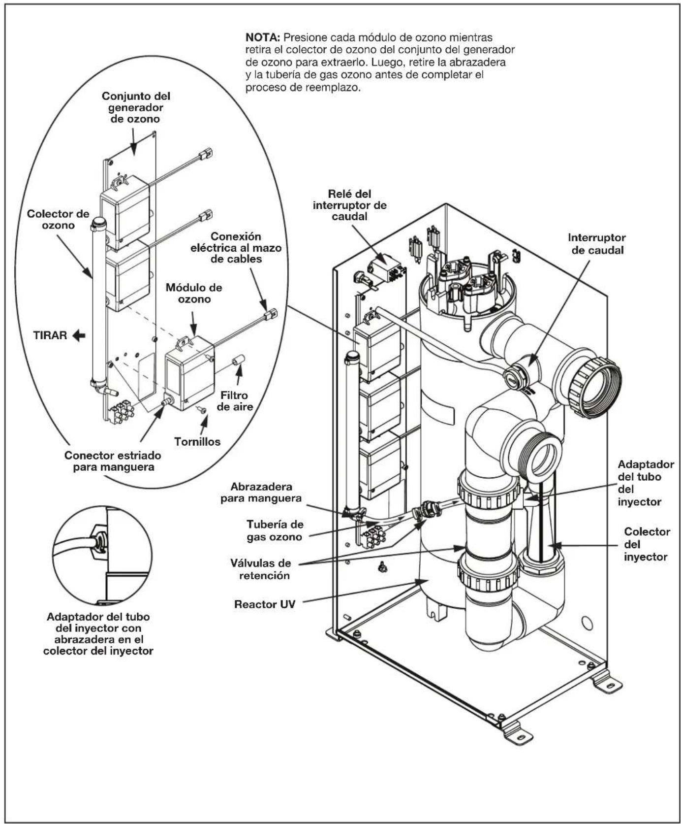 Jandy JAOPX200 - ADVERTENCIA - 1