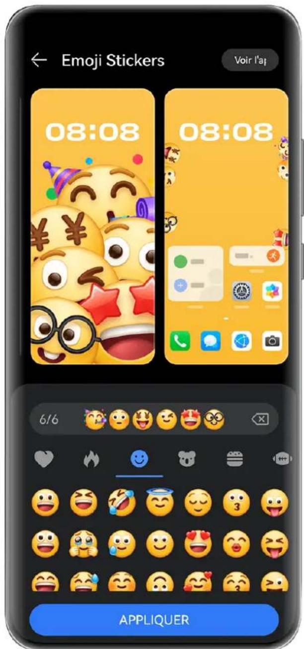 HUAWEI nova 14 Pro - Définissez des thèmes d'émojis - 1