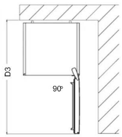 CECOTEC Bolero CoolMarket Combi Origin 294+ - Dimensoes - 5