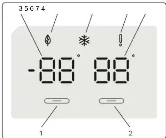CECOTEC Bolero CoolMarket Combi Origin 294+ - Display and Control Panel - 1