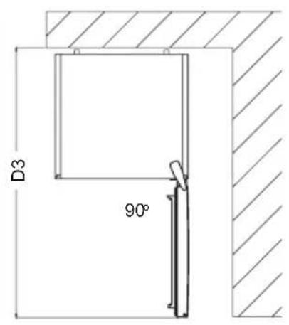 CECOTEC Bolero CoolMarket Combi Origin 294+ - Dimensions - 5