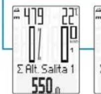 VDO M6.1 - Richiamo dei valori complessivi in caso di opzione polso/cadenza della pedalata attenuata - 7