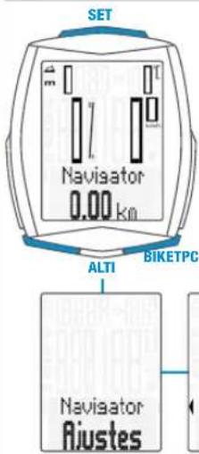 VDO M6.1 - Ajustar el NAVIGATOR - 1