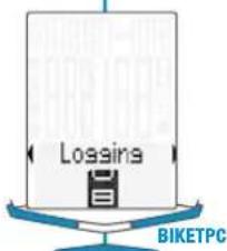 VDO M6.1 - Richiamo dei valori complessivi in caso di opzione polso/cadenza della pedalata attenuata - 2