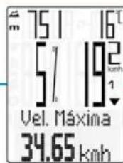 VDO M6.1 - Funciones de la tecla BIKE - 4