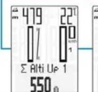 VDO M6.1 - Accessing the total values with the heart rate/cadence option activated - 7