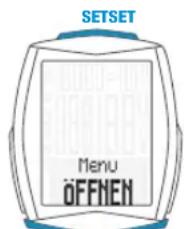 VDO M6.1 - Einstellungen mit der SET-Taste - 1