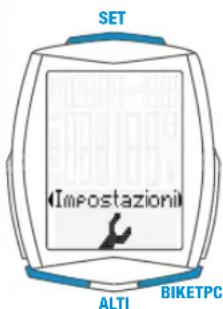 VDO M6.1 - Attivazione dell'opzione POLSO/l'opzione cadenza della pedalata - 1