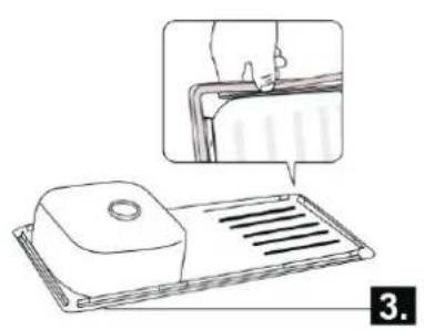 OCEANIC OCEAEI1B1EG - Evier cuisine en inox - 3