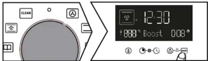 BRANDT BOC3434B - - Utilisation du mode Boost (préchauffage) - 1