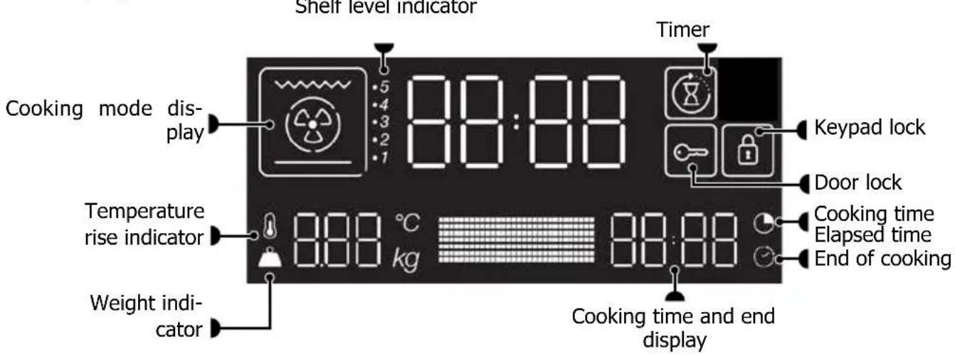 BRANDT BOC3434B - DISPLAY AND CONTROL BUTTONS - 1