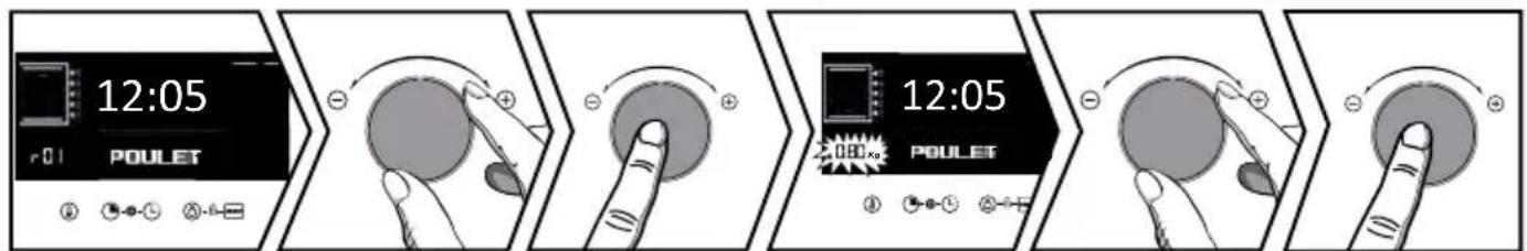 BRANDT BOC3434B - THE "STEAM GUIDE" FUNCTION - 3