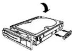 MEDION Erazer X86003 - Installation d'un disque dur de 3,5» dans un rack amovible 2,5»/3,5» - 4