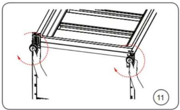 BRANDT BFC8566NW - Reversing the opening direction of the doors - 9