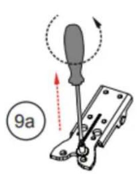 BRANDT BFC8566NW - Reversing the opening direction of the doors - 6