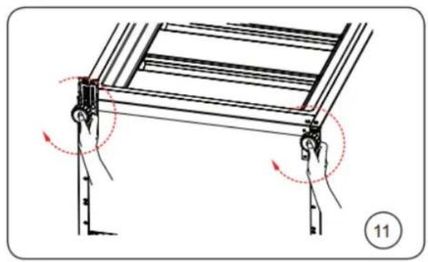 BRANDT BFC8566NW - Inverser le sens d'ouverture des portes - 7