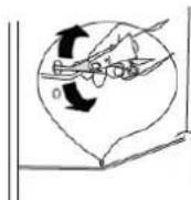 BRANDT BFC8566NW - Cleaning the drain - 1
