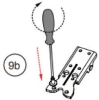 BRANDT BFC8566NW - Reversing the opening direction of the doors - 7
