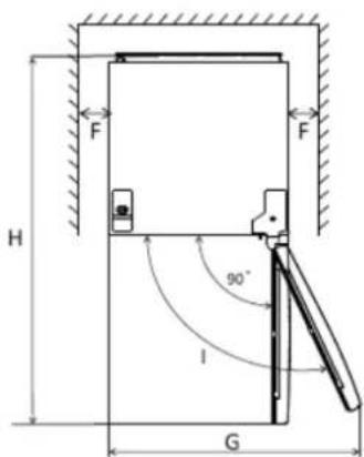 BRANDT BFC8611EW - Espacio minimalo necessities - 2