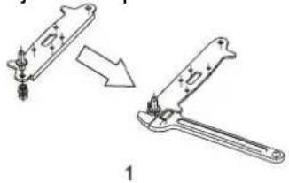 BRANDT BFC8611EW - Inverser le sens d'ouverture des portes - 6
