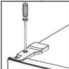 BRANDT BFC8611EW - Inverser le sens d'ouverture des portes - 11