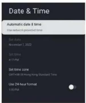 HAIER H65Q80FUX - DATE&amp;TIME - 1