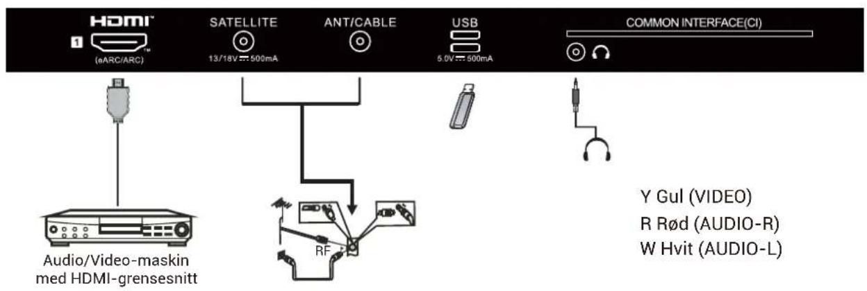 HAIER H65Q80FUX - AV-UTSTYR - 2