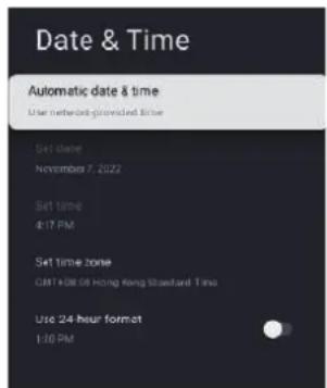 HAIER H65Q80FUX - DATA E ORA - 1