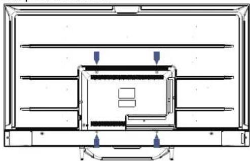 HAIER H65Q80FUX - PREPARACION DEL TELEVISOR LED PARA EL MONTAJE EN PARED - 1