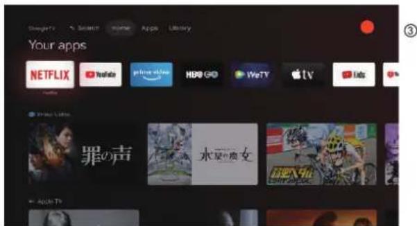 HAIER H65Q80FUX - STARTBILDSCHIRM - 1