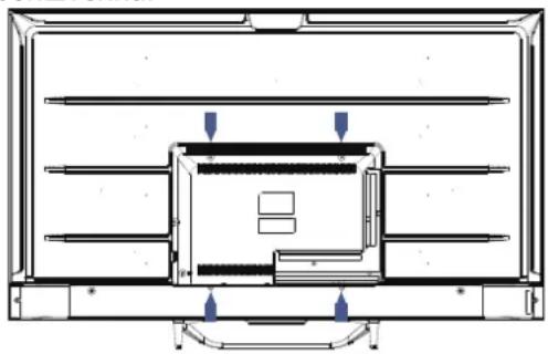 HAIER H65Q80FUX - ПИДГOTOBKA BALJOTO LED TEJIEBI3OPA ДО MOHTAXY HA CTIHI - 1