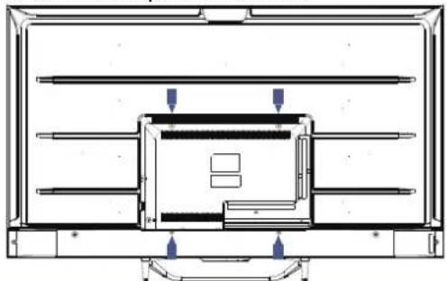 HAIER H65Q80FUX - PREPARATION DE VOTRE TÉLVISEUR LED EN VUE D'UN MONTAGE MURAL - 1