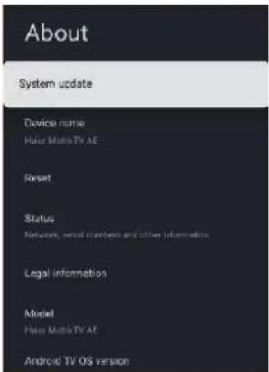 HAIER H65Q80FUX - DESPRE - 1