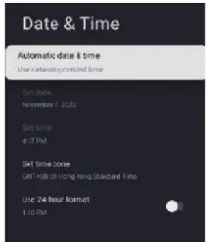 HAIER H65Q80FUX - DATE&amp;TIME (DATUM &amp; UHRZEIT) - 1