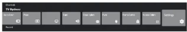 HAIER H65Q80FUX - NAVIGATION DURCH DAS BILDSCHIRMMENU - 1