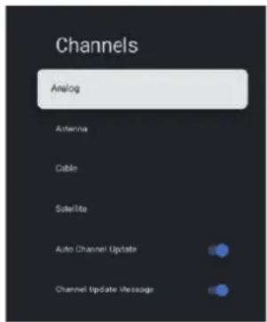 HAIER H65Q80FUX - KANALER INDGANGE - 1