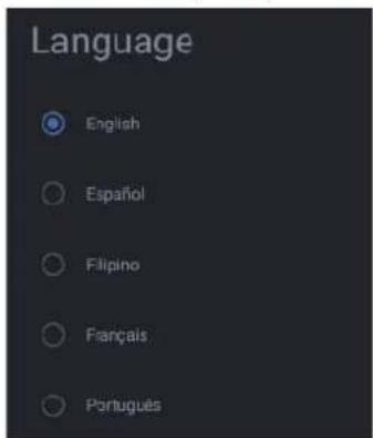 HAIER H65Q80FUX - LANGUAGE - 1