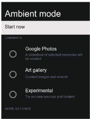 HAIER H65Q80FUX - AMBIENT MODE (AMBIENTMODUS) - 1