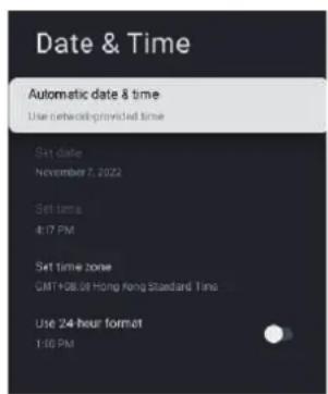 HAIER H65Q80FUX - DATE&amp;TIME (FECHA Y HORA) - 1