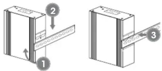 Intellinet 508971 - Installazione su guida DIN - 1