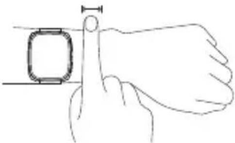 AMAZFIT Active 2 Square - Port de la montre - 1